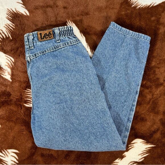 Vintage Lee Stretchy Waist High Waisted Jeans - Picture 11 of 11